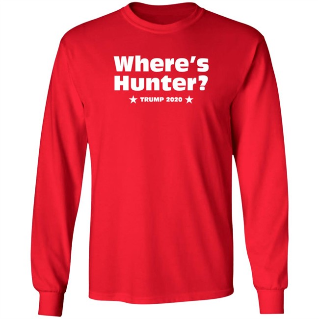 Where's Hunter Trump 2020 T Shirt Occupy Democrats Duc - Where's Hunter Trump 2020 T Shirt Occupy Democrats