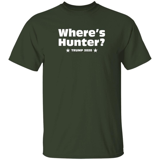 Where's Hunter Trump 2020 T Shirt Occupy Democrats Duc - Where's Hunter Trump 2020 T Shirt Occupy Democrats