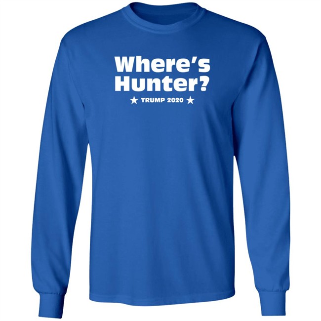Where's Hunter Trump 2020 T Shirt Occupy Democrats Duc - Where's Hunter Trump 2020 T Shirt Occupy Democrats