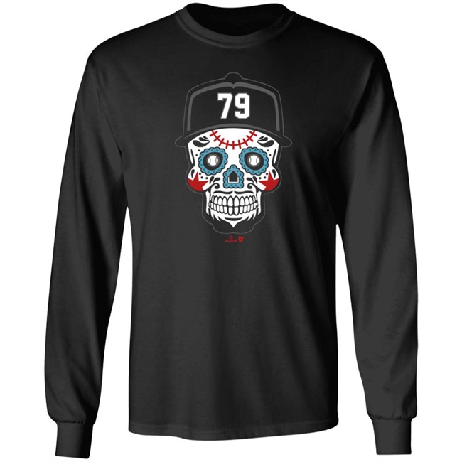 BreakingT Jose Abreu Sugar Skull T Shirt White Sox Duc - BreakingT Jose Abreu Sugar Skull T Shirt White Sox