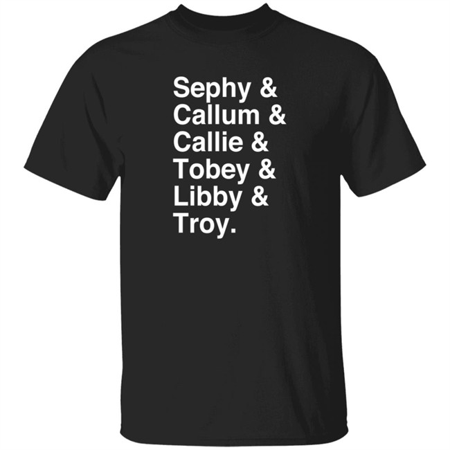 Duc - Malorie Blackman Sephy Callum Callie Tobey Libby Troy T Shirt
