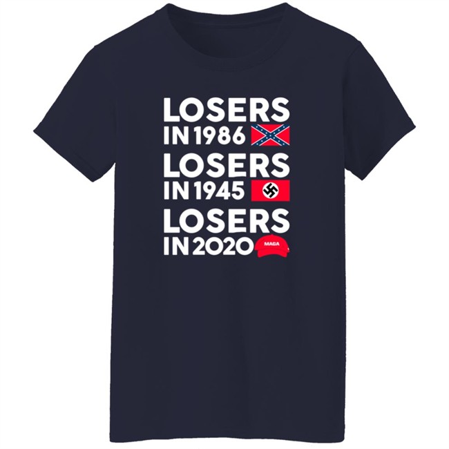 Losers In 1865 Losers In 1945 Losers In 2020 T Shirt Danielle Collins Shirts Danh - Losers In 1865 Losers In 1945 Losers In 2020 T Shirt Danielle Collins Shirts