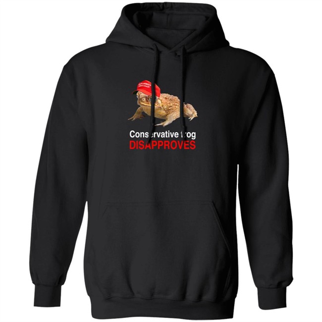 Conservative Frog Disapproves T Shirt McNasty Conservative Frog Disapproves T Shirt McNasty