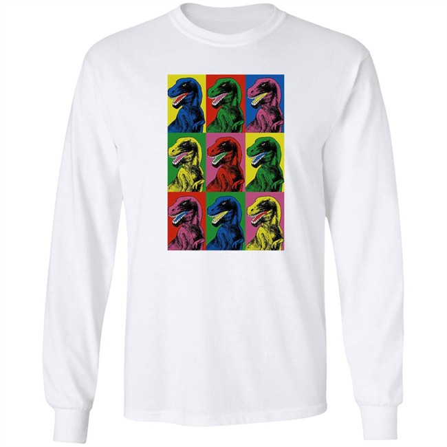 Jurassic Park Dinosaur Pop Art T Shirt Steven Spielberg Jurassic Park Dinosaur Pop Art T Shirt Steven Spielberg