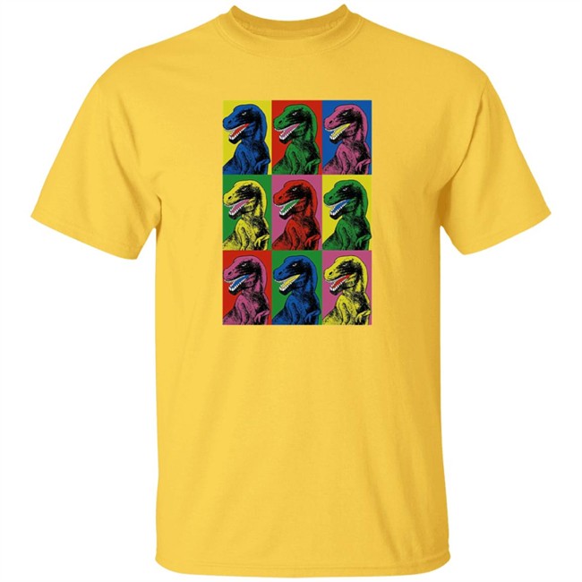 Jurassic Park Dinosaur Pop Art T Shirt Steven Spielberg Jurassic Park Dinosaur Pop Art T Shirt Steven Spielberg