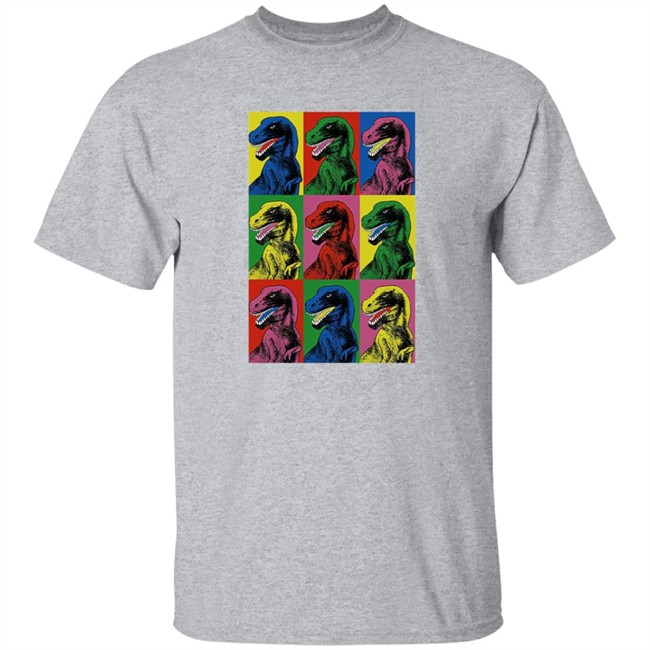 Jurassic Park Dinosaur Pop Art T Shirt Steven Spielberg Jurassic Park Dinosaur Pop Art T Shirt Steven Spielberg