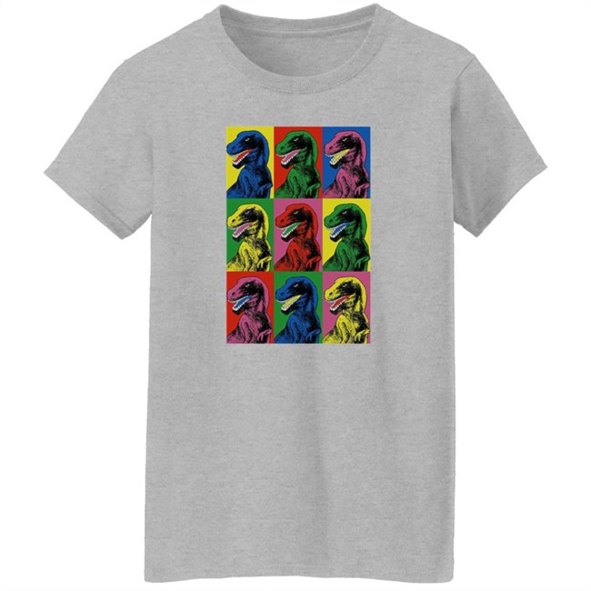 Jurassic Park Dinosaur Pop Art T Shirt Steven Spielberg Jurassic Park Dinosaur Pop Art T Shirt Steven Spielberg