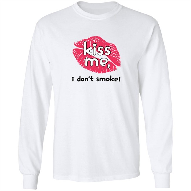 Hayley Williams Shirts Kiss Me I Don’t Smoke Shirt Hayley Williams Shirts Kiss Me I Don’t Smoke Shirt