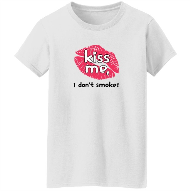 Hayley Williams Shirts Kiss Me I Don’t Smoke Shirt Hayley Williams Shirts Kiss Me I Don’t Smoke Shirt