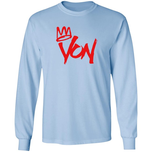 Official King Von Merch Von Tee Shirt White Official King Von Merch Von Tee Shirt White