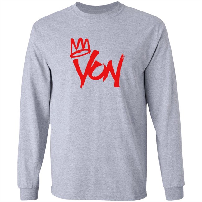 Official King Von Merch Von Tee Shirt White Official King Von Merch Von Tee Shirt White
