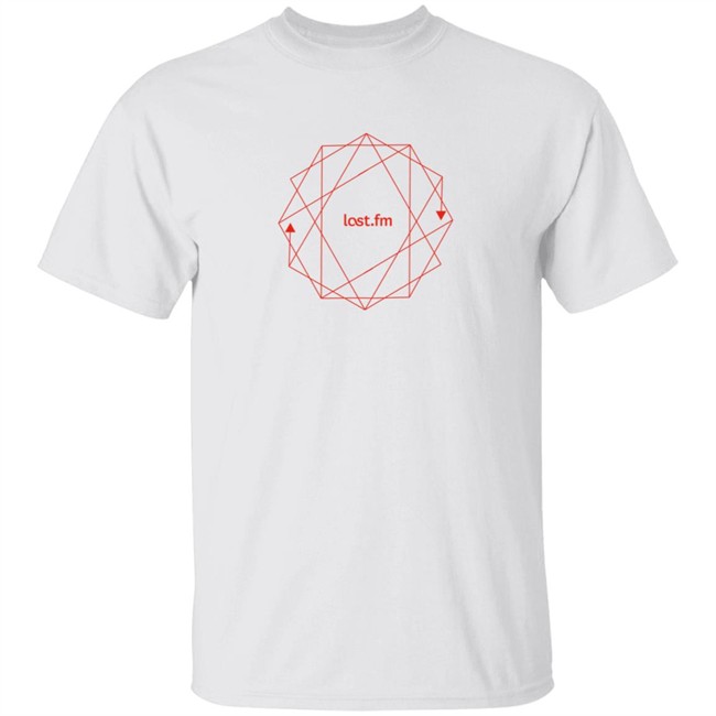 Last Fm Merch Women's Last.Fm Spiral Hex Tee Shirt