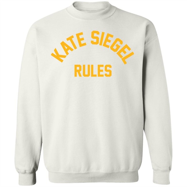 The Kingcast Merch Kate Siegel Rules Shirt The Kingcast Merch Kate Siegel Rules Shirt