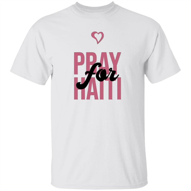 Waydamin Merch Pray For Haiti Shirt