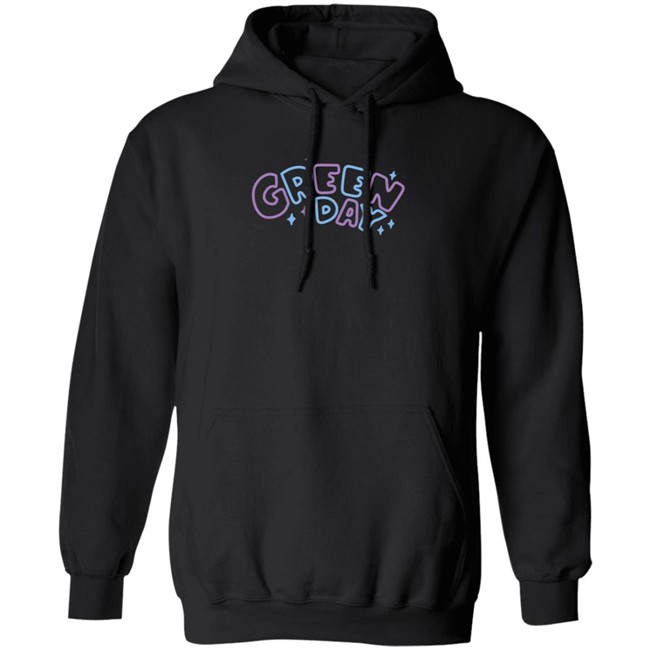 Green Day Merch Multicolor Sparkle Shirt Green Day Merch Multicolor Sparkle Shirt