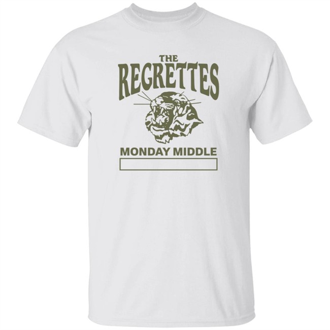 The Regrettes Merch Monday Middle Pe T Shirt