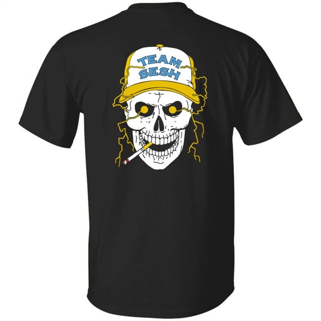 Teamsesh Merch Bones 3-16 Short Sleeve Shirt Teamsesh Merch Bones 3-16 Short Sleeve Shirt