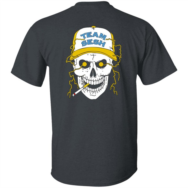 Teamsesh Merch Bones 3-16 Short Sleeve Shirt Teamsesh Merch Bones 3-16 Short Sleeve Shirt