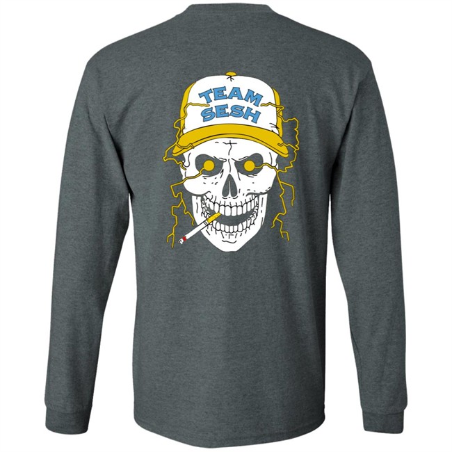 Teamsesh Merch Bones 3-16 Short Sleeve Shirt Teamsesh Merch Bones 3-16 Short Sleeve Shirt