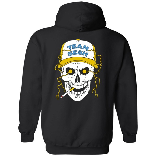 Teamsesh Merch Bones 3-16 Short Sleeve Shirt Teamsesh Merch Bones 3-16 Short Sleeve Shirt