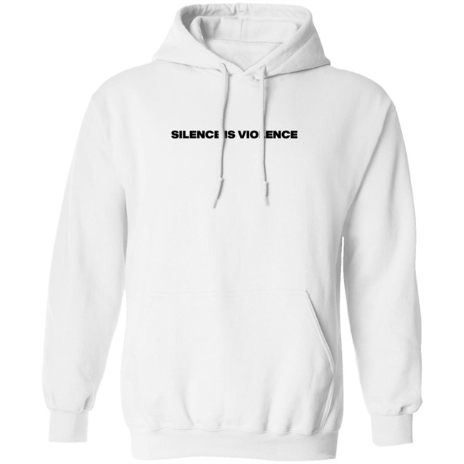 Muna Merch Silence Is Violence Natural Tee Shirt Muna Merch Silence Is Violence Natural Tee Shirt