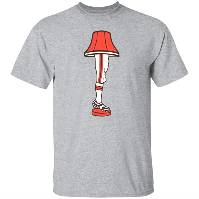 Jimmy Haslam We Bleed Ohio Merch Football Leg Lamp T Shirt Browns Rally Possum