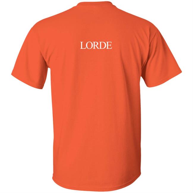 Lorde Merch Melodrama Logo Blue Hoodie Lorde Merch Melodrama Logo Blue Hoodie