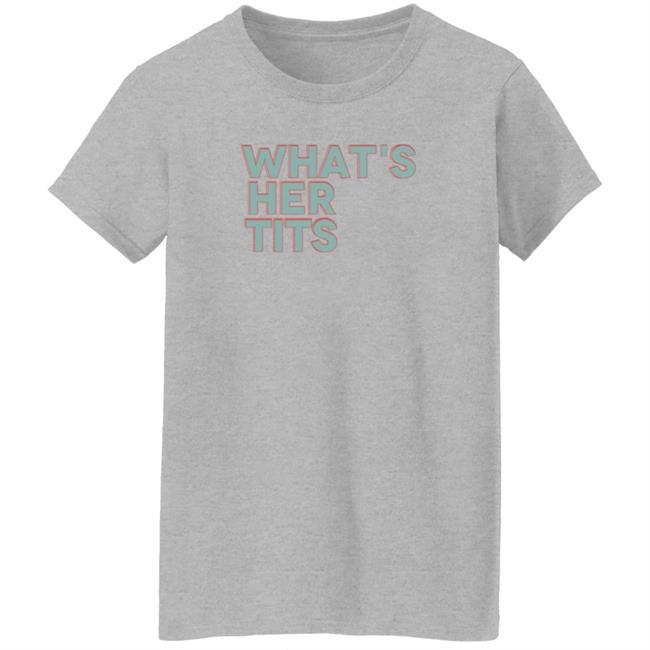 Kat Timpf What's Her Tits T Shirt Will Work 4 Rights Kat Timpf What's Her Tits T Shirt Will Work 4 Rights