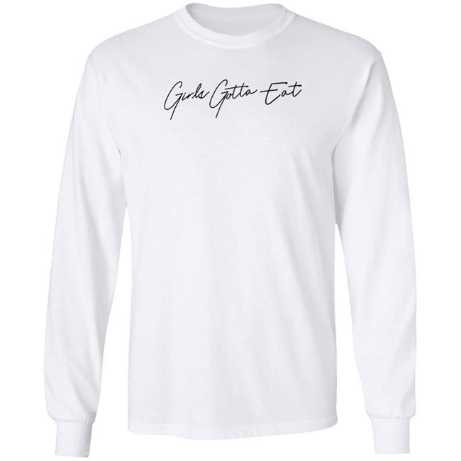 Girls Gotta Eat Merch Girls Gotta Eat Signature Pink Shirt Girls Gotta Eat Merch Girls Gotta Eat Signature Pink Shirt