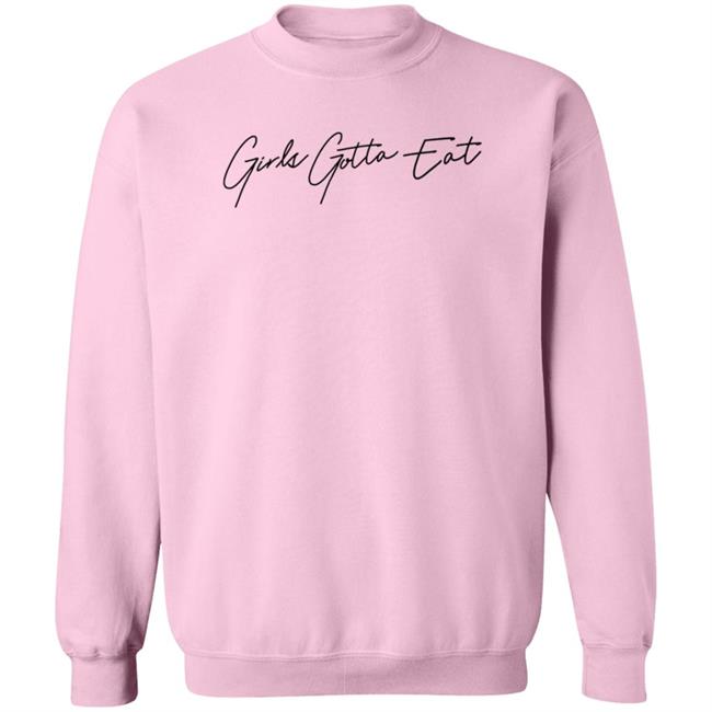 Girls Gotta Eat Merch Girls Gotta Eat Signature Pink Shirt Girls Gotta Eat Merch Girls Gotta Eat Signature Pink Shirt