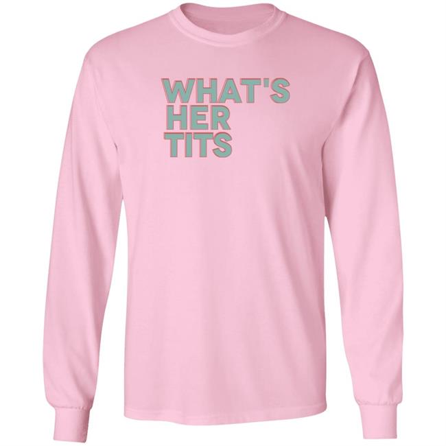 Kat Timpf What's Her Tits T Shirt Will Work 4 Rights Kat Timpf What's Her Tits T Shirt Will Work 4 Rights