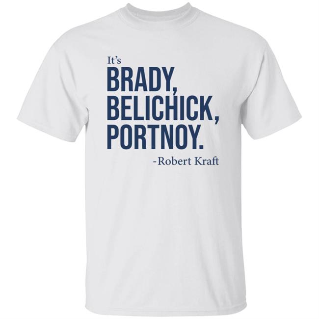 Barstool Sports Book Store EKANardini It's Brady Belichick Portnoy Robert Kraft Hoodie