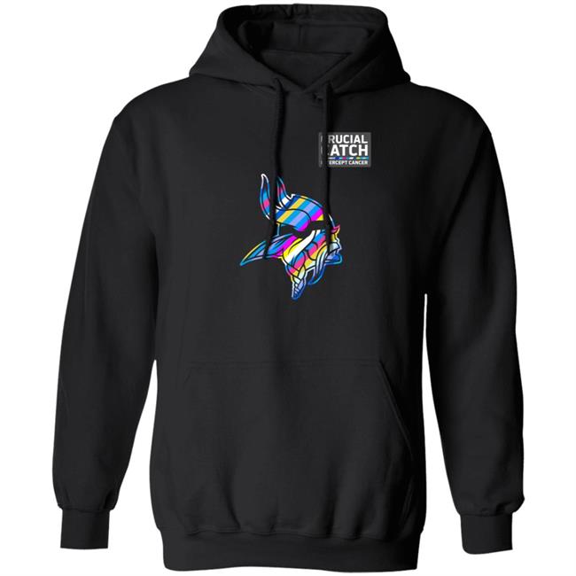 Minnesota Crucial Catch Vikings Pullover Hoodie Sweatshirt