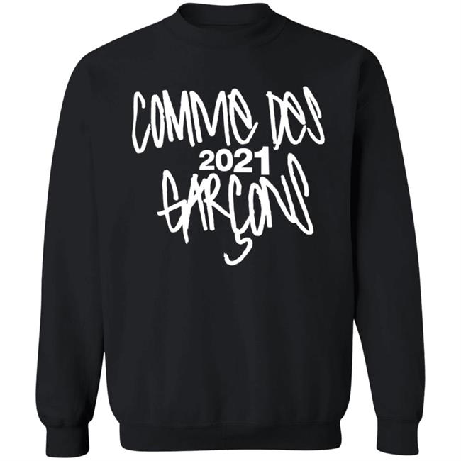 Comme Des 2021 Garçons Merch Sweatshirt, Hoodie