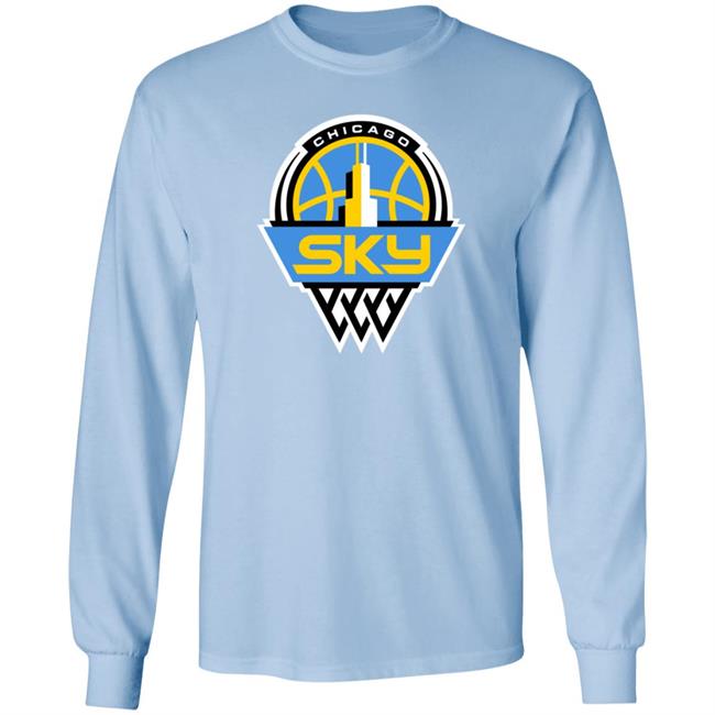 Chicago Sky Merch Logo T Shirt Chicago Sky Merch Logo T Shirt