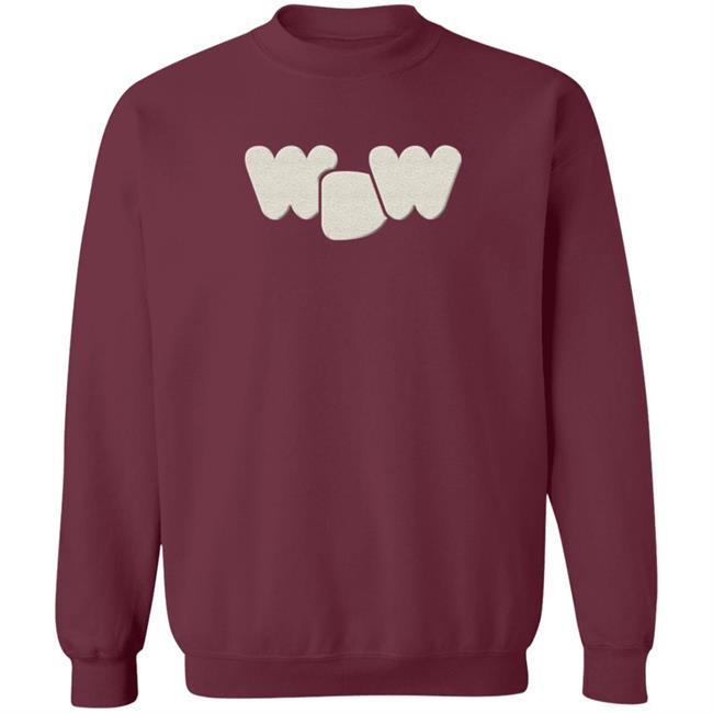 Textured Wdw Crewneck Sweatshirt Tan Limited Quantity Why Don't We Merch