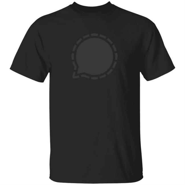 Signal App Store Big Logo T Shirt