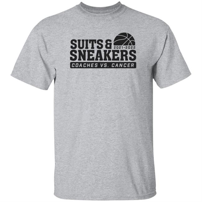 Coaches Vs Cancer Suits And Sneakers Shirt, B Unlimited Merch