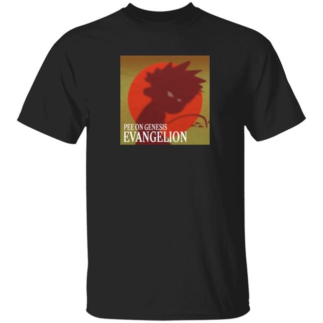 Pee On Genesis Evangelion T-Shirt