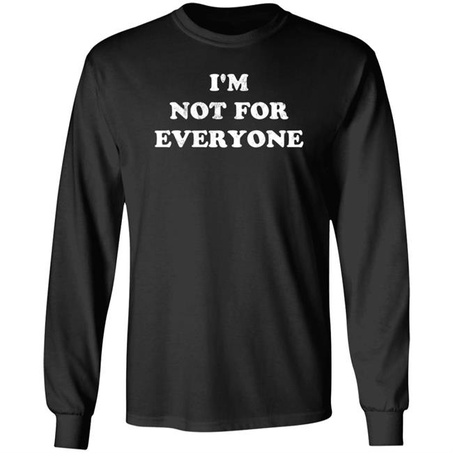 Brothers Osborne I'm Not For Everyone Black Tee Shirt