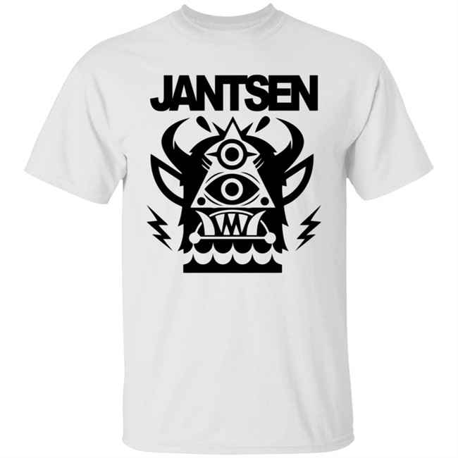 Jantsen Merch Monster White T Shirt