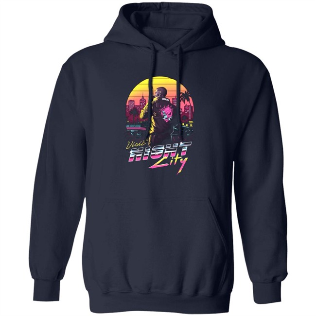 Cyberpunk 2077 Visit Night City Shirt Cyberpunk 2077 Visit Night City Shirt