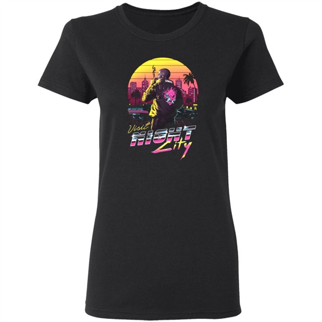 Cyberpunk 2077 Visit Night City Shirt Cyberpunk 2077 Visit Night City Shirt