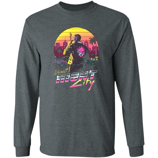 Cyberpunk 2077 Visit Night City Shirt Cyberpunk 2077 Visit Night City Shirt