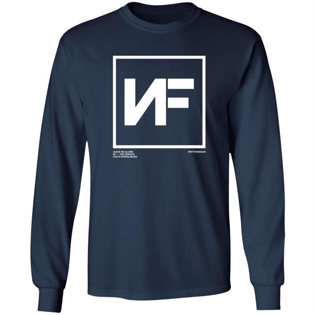 Nf Merch Leave Me Alone Logo Shirt Nf Merch Leave Me Alone Logo Shirt