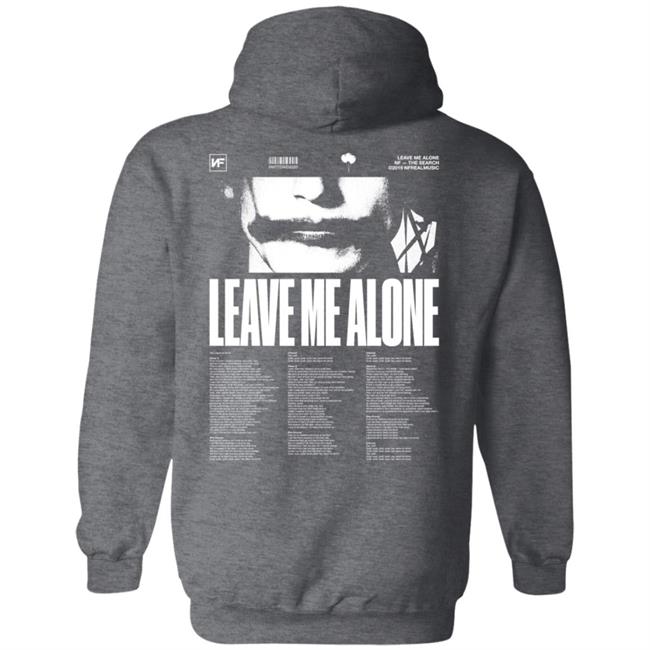 Nf Merch Leave Me Alone Logo Shirt Nf Merch Leave Me Alone Logo Shirt