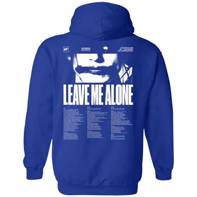 Nf Merch Leave Me Alone Logo Shirt Nf Merch Leave Me Alone Logo Shirt