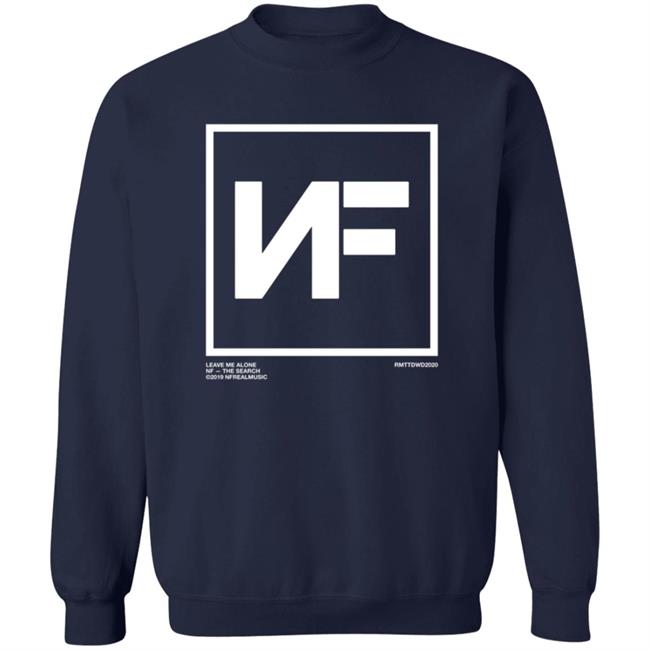 Nf Merch Leave Me Alone Logo Shirt Nf Merch Leave Me Alone Logo Shirt