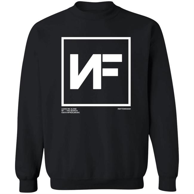 Nf Merch Leave Me Alone Logo Shirt Nf Merch Leave Me Alone Logo Shirt