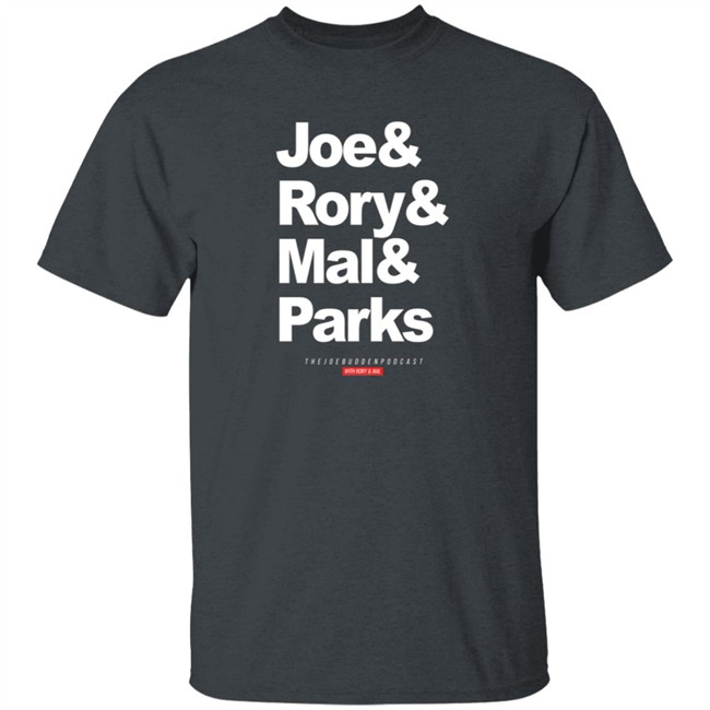 Joe Budden Podcast Merch Friend Of The Show Joe & Rory & Mal & Parks Tee Shirt Joe Budden Podcast Merch Friend Of The Show Joe & Rory & Mal & Parks Tee Shirt